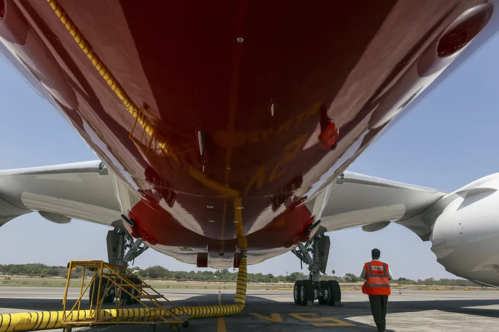 A Boeing Co. 787 Dreamliner aircraft, operated by Air India.