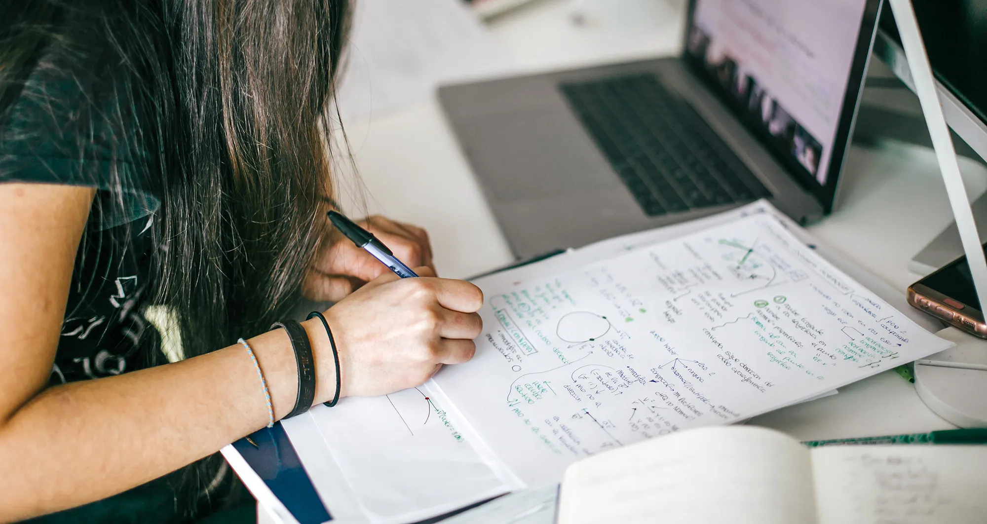 RF student college studying