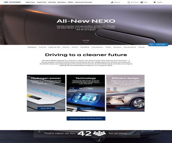 Hyundai Overstated Just How Clean One of Its Fuel Cell Cars Is