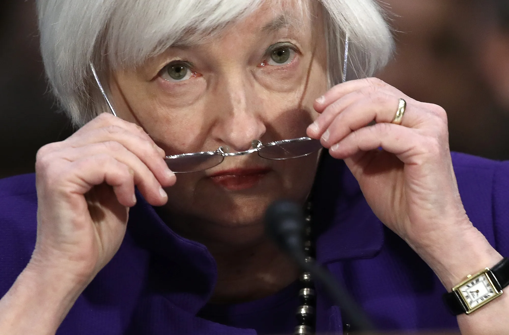Yellen’s fate.
