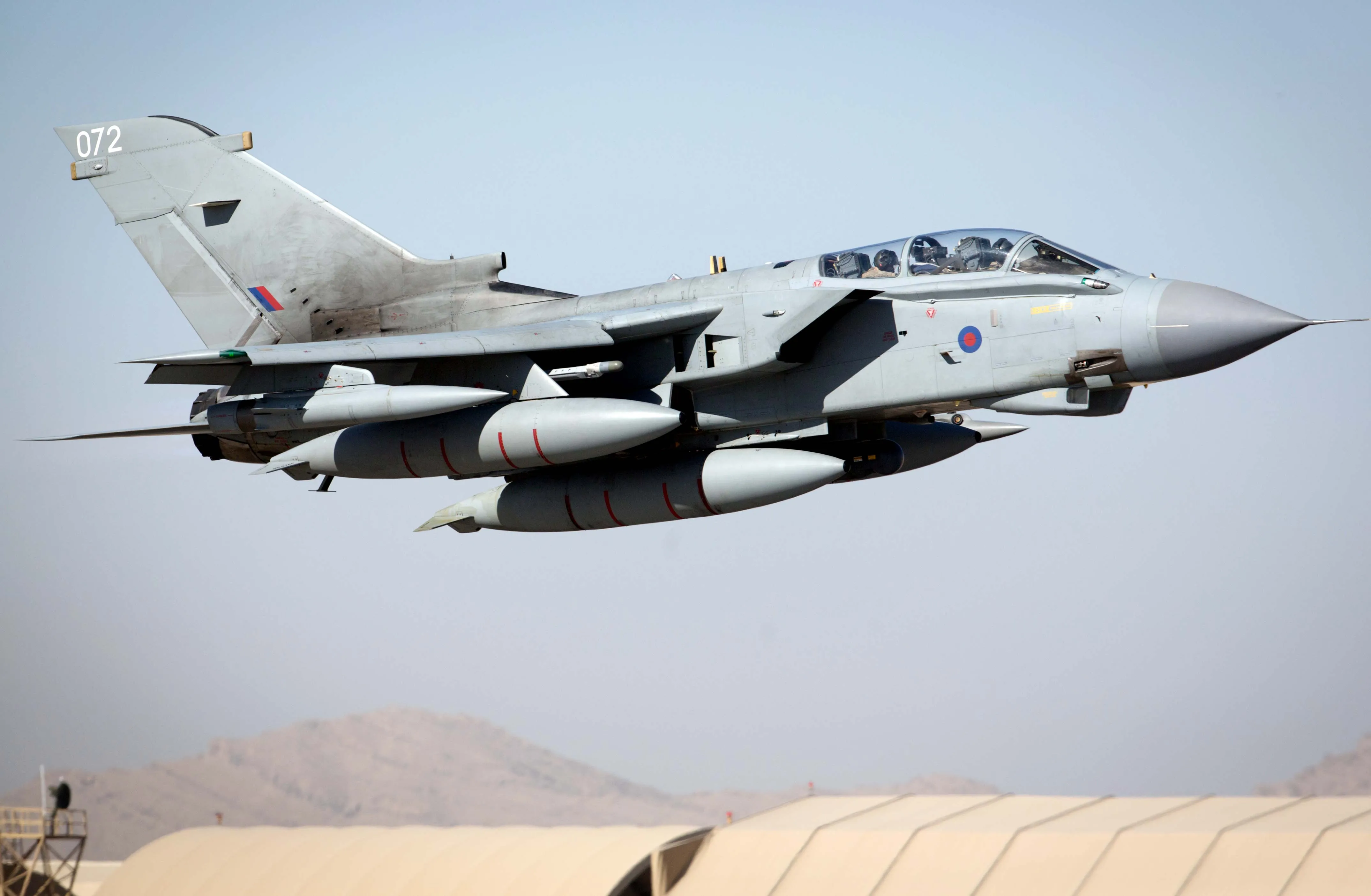 An RAF Tornado.
