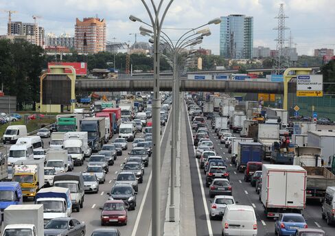 Ring Road in Moscow