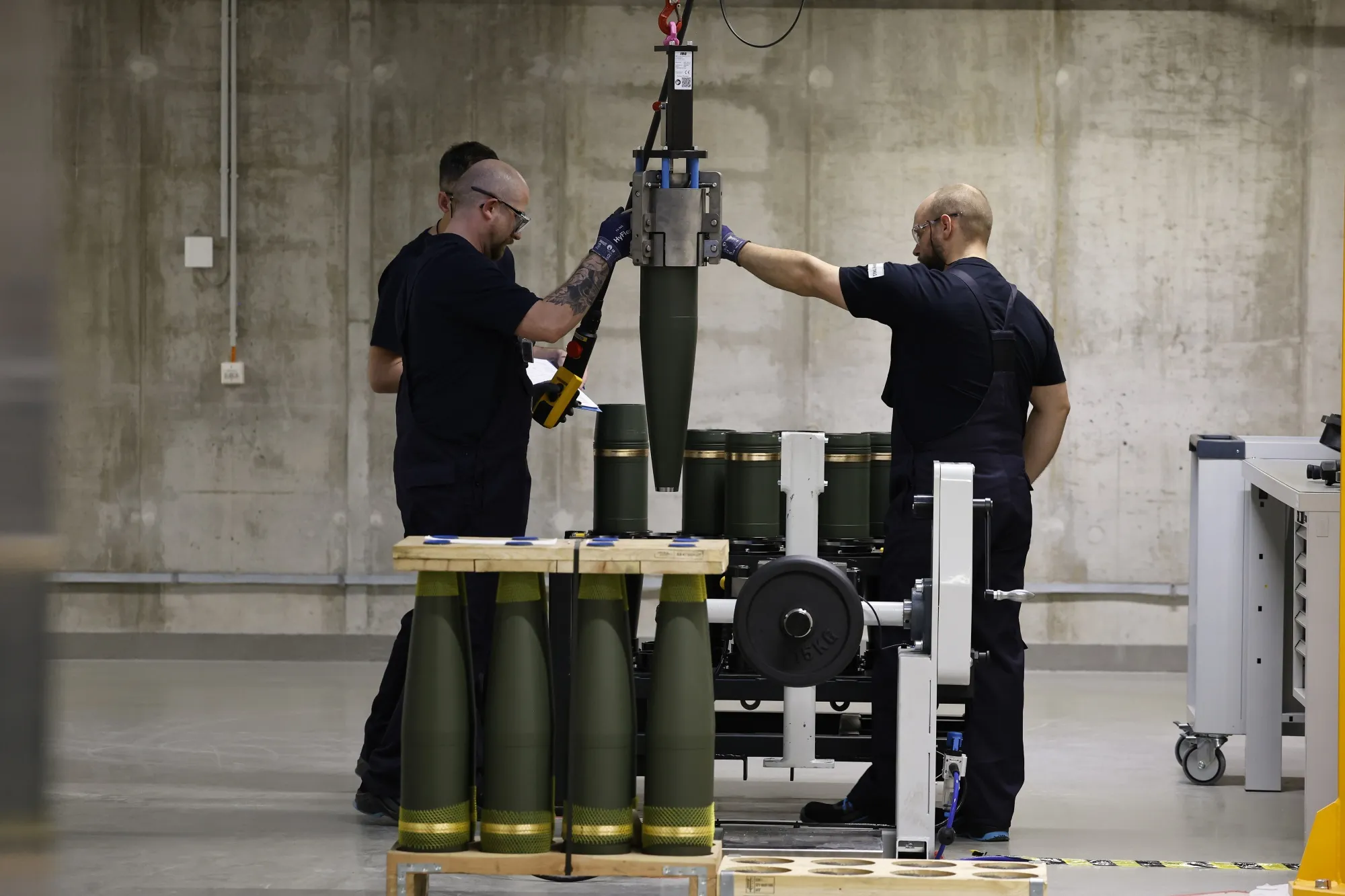 Arms spending has ample room to increase everywhere.