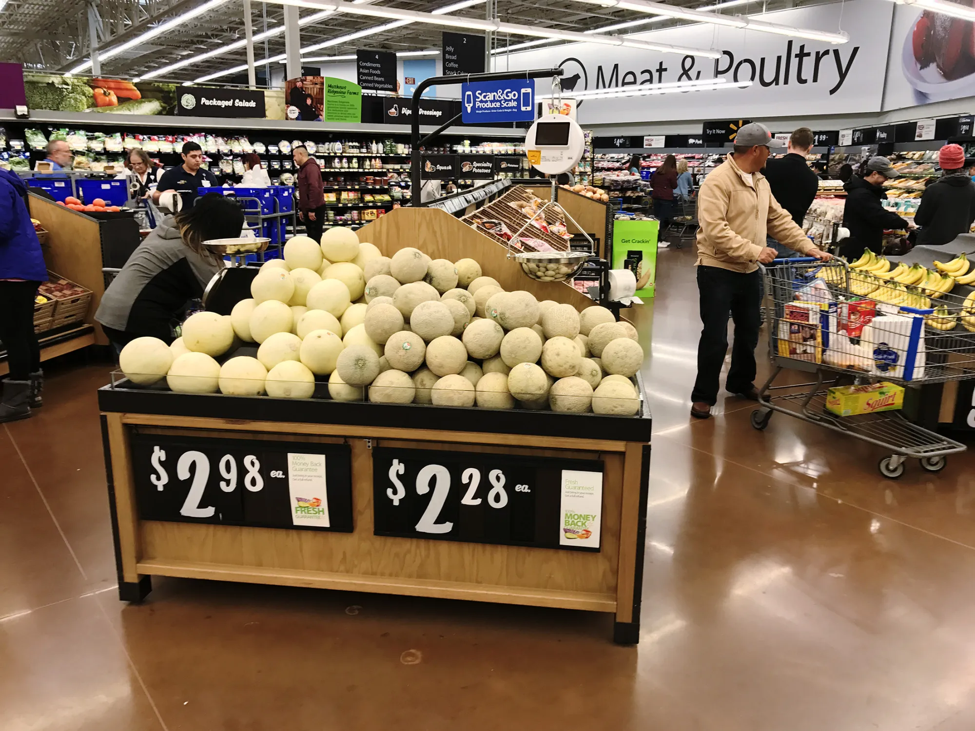Wal-Mart's Sweet Spark melon
