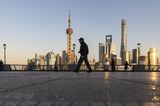 General Views of Shanghai As China's Stable Economy Clouded by Property and Export Outlook

