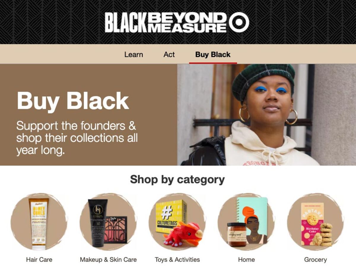 black owned skin care at target