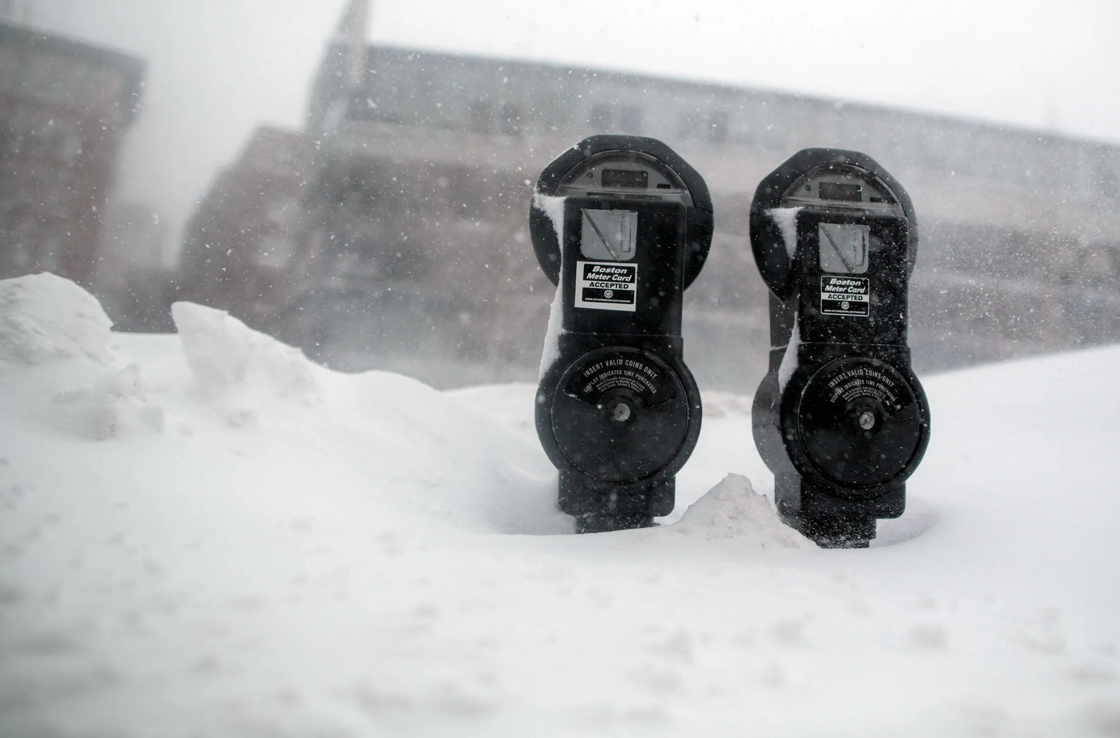 Boston snow.
