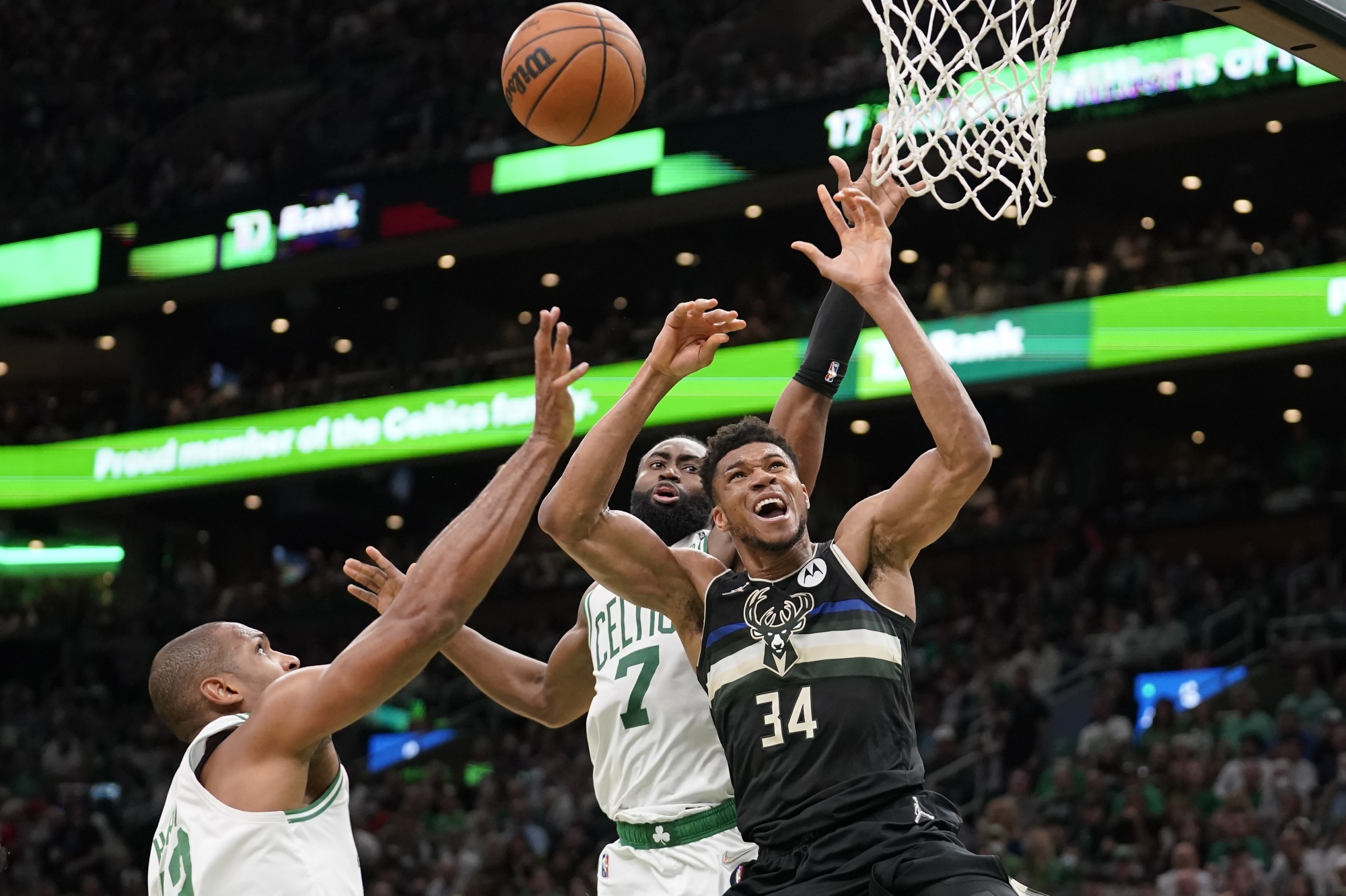 NBA playoffs: Antetokounmpo triple-double helps Bucks crush