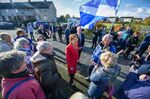 Nicola Sturgeon in Dumfries, Scotland, on Nov. 4.
