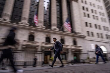 The New York Stock Exchange.