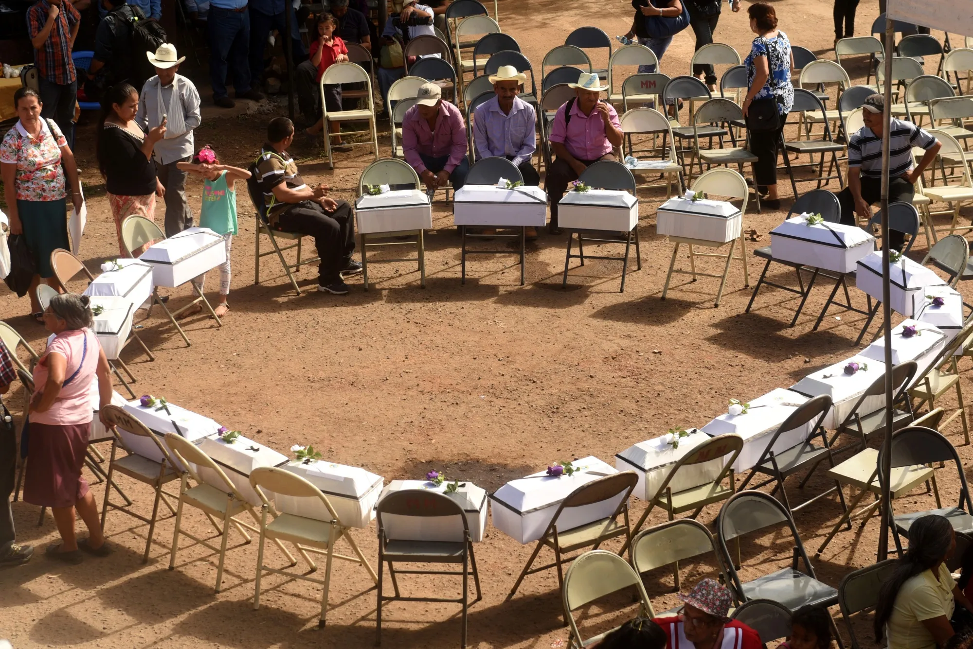 The collateral damage at El Mozote.