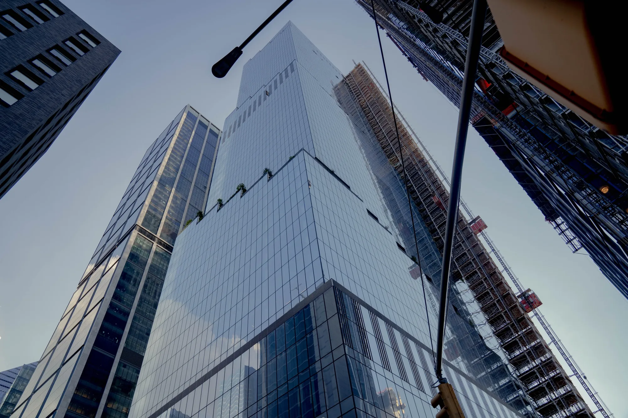 The Spiral office building at 66 Hudson Boulevard in New York.