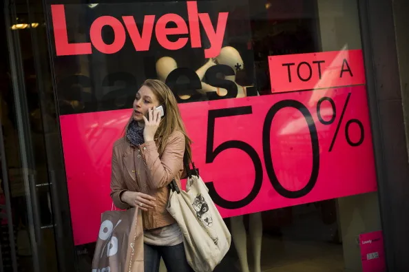 Shop till you drop.
