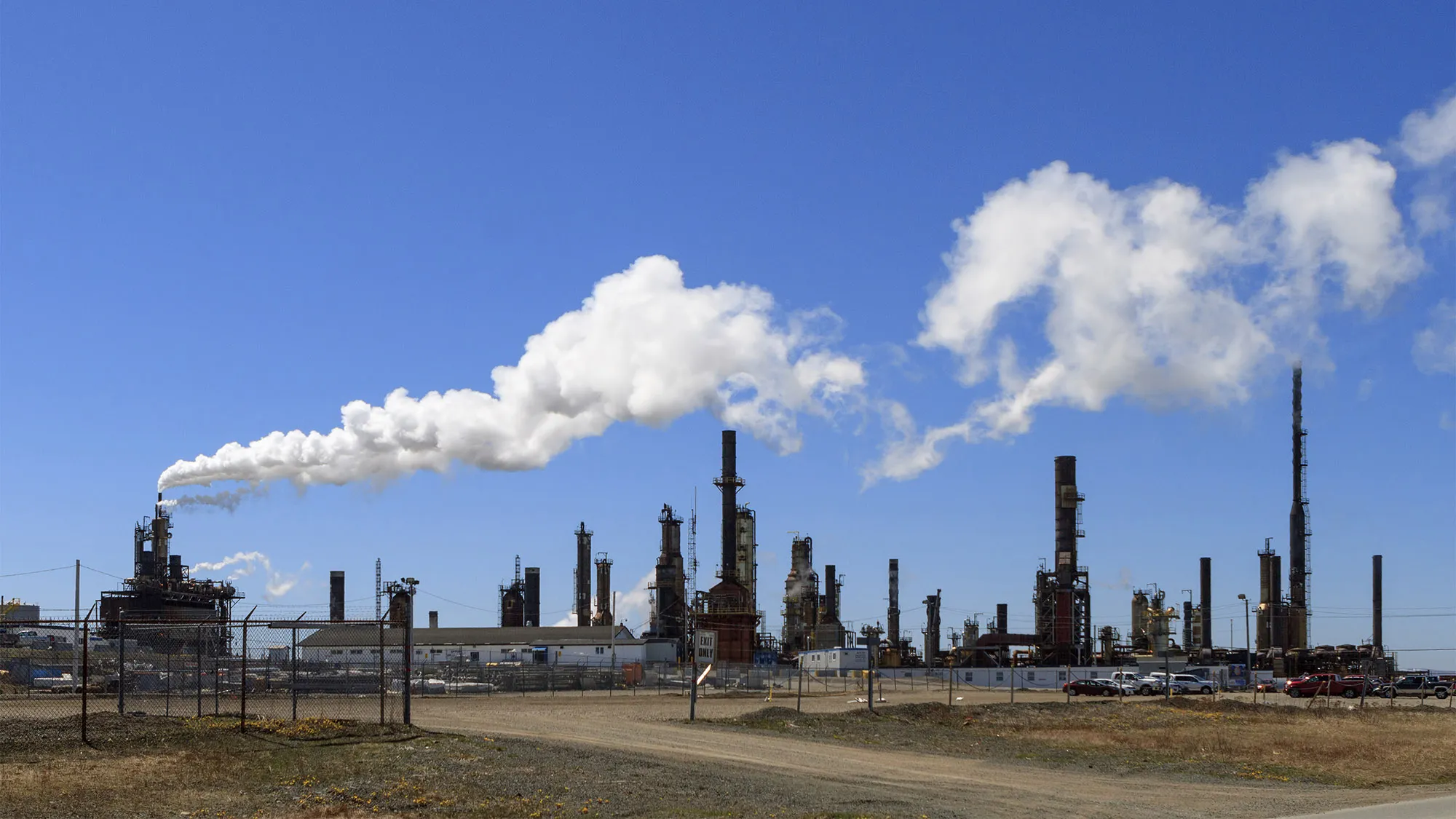 Refinery&nbsp;in Come By Chance, in 2017.