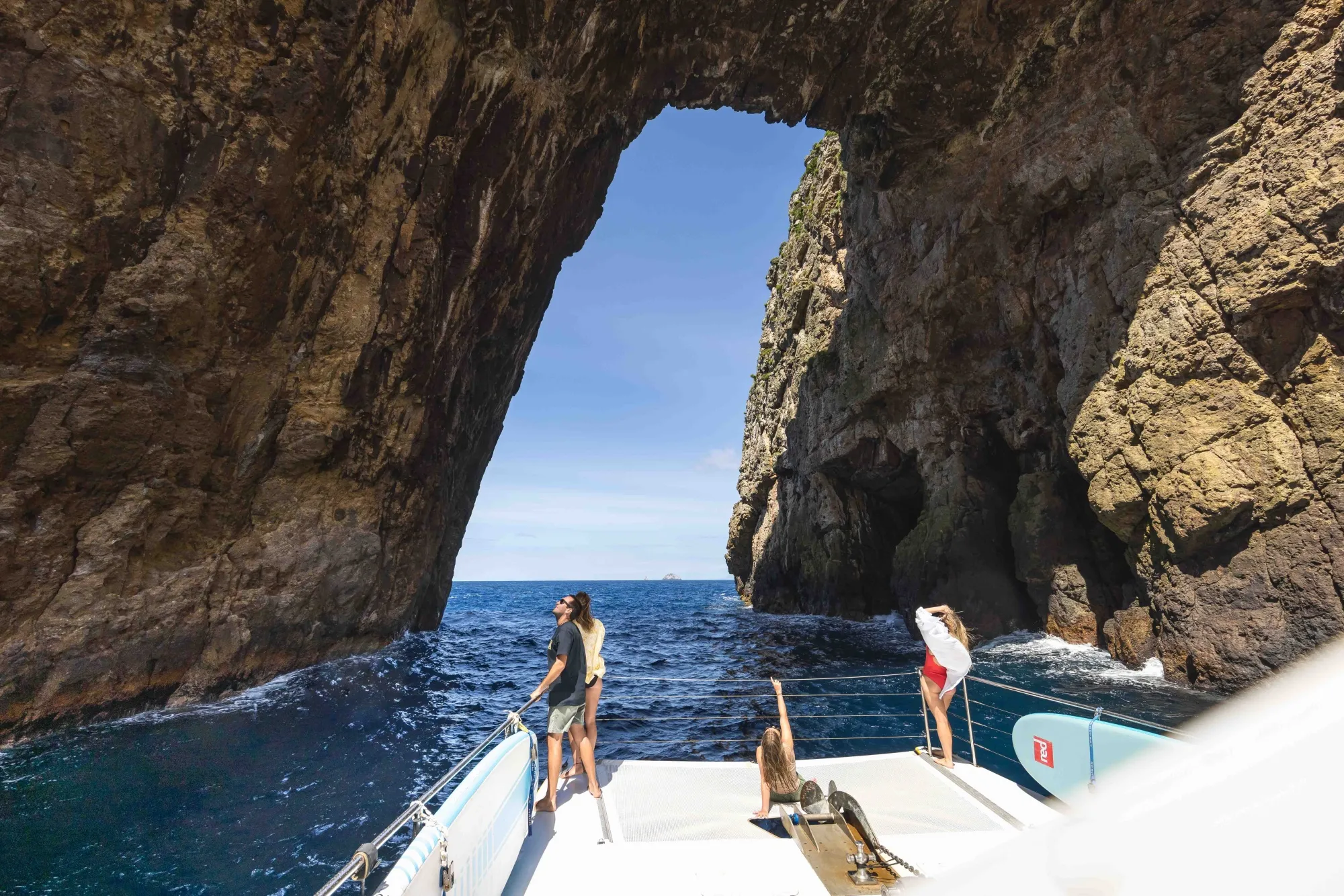Poor Knights Islands in New Zealand.