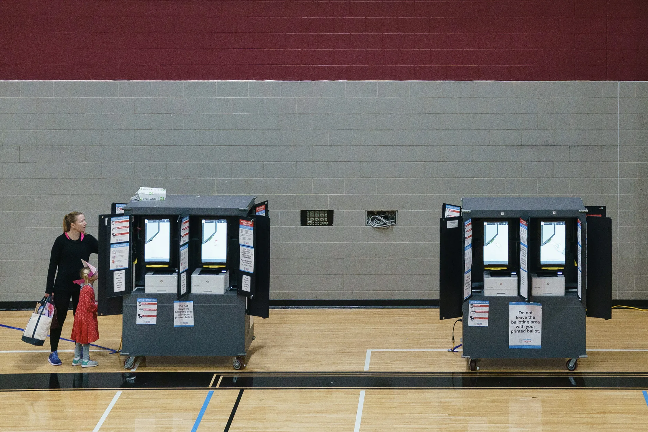 Voters Cast Ballots In Georgia Senate Runoff Election