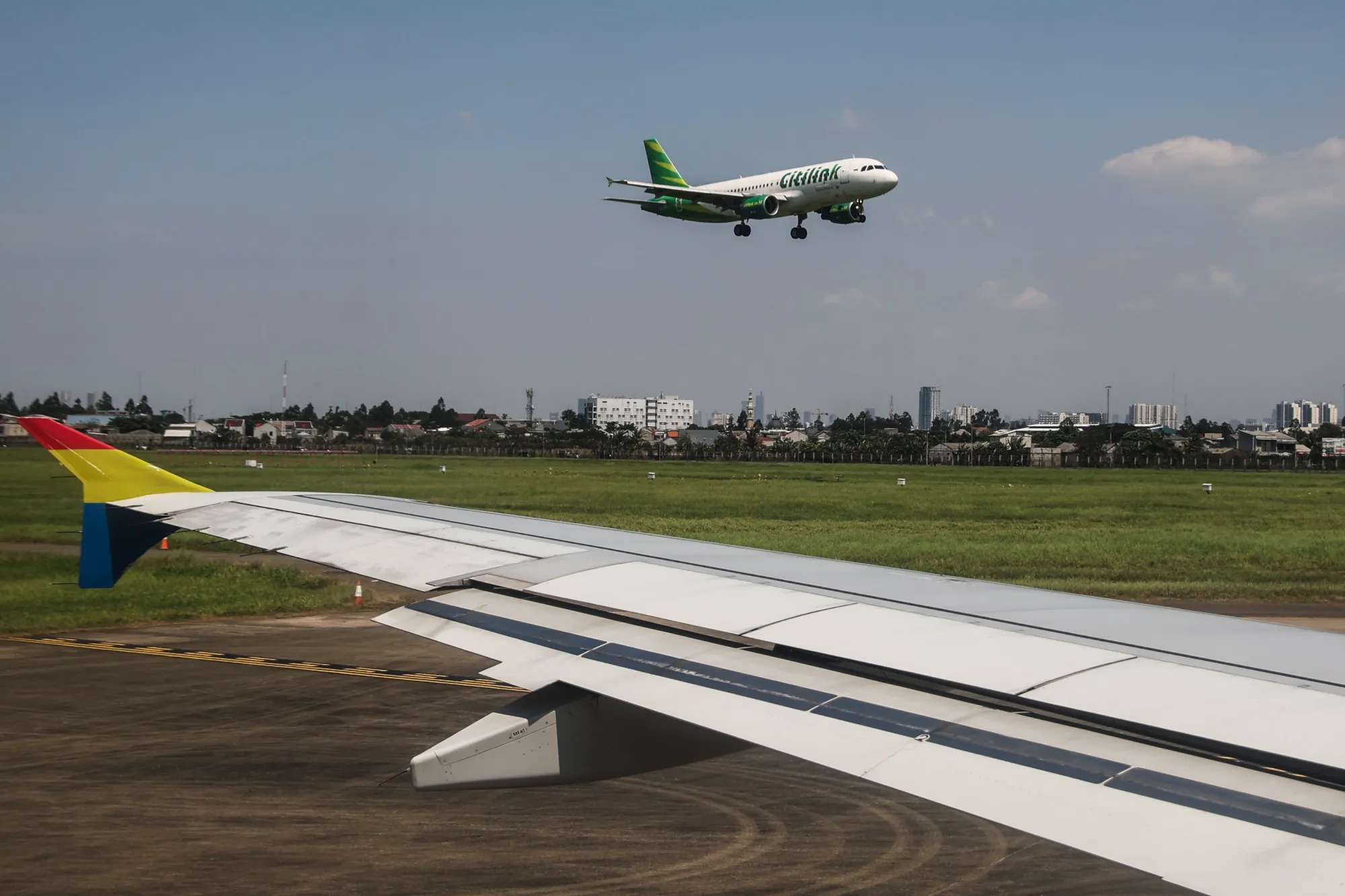 The Soekarno-Hatta International Airport in Tangerang, Indonesia.