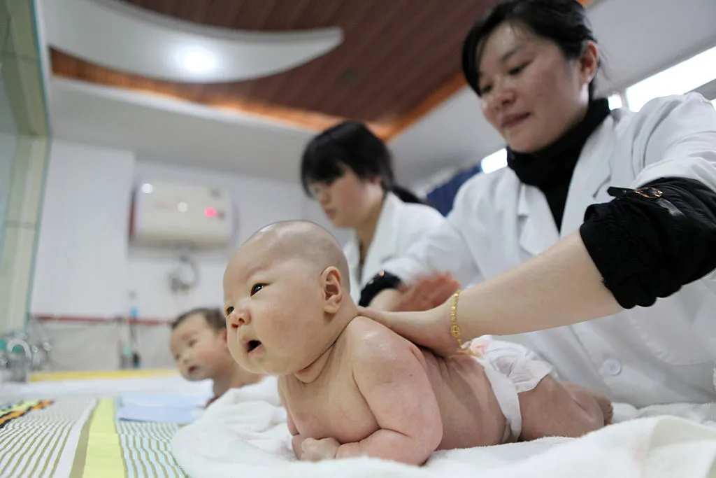 The country's fertility rate peaked under Mao.