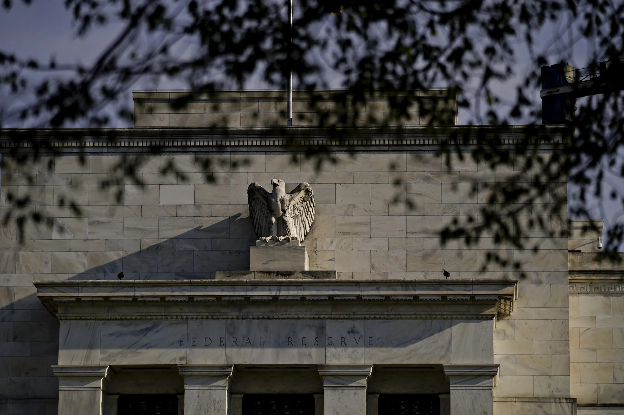 The Federal Reserve building in Washington.