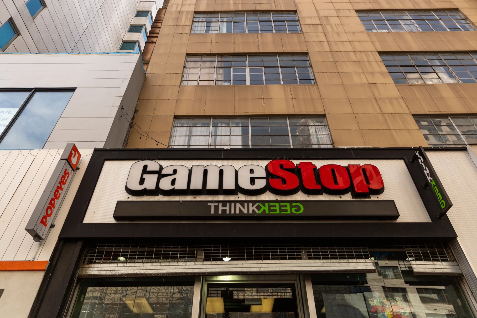 A GameStop store in New York.