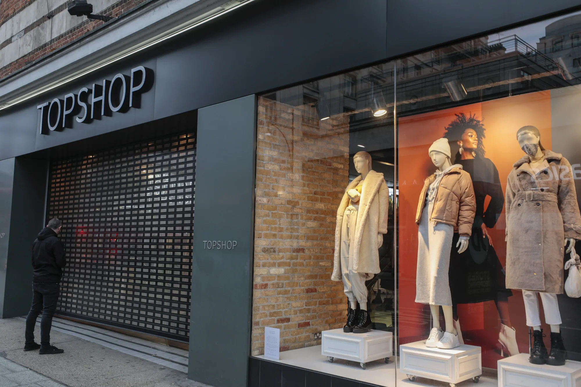 Britain’s retail giant Arcadia Group and department-store chain Debenhams have collapsed as the economy experienced its worst slump in 300 years.