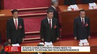 relates to China's Xi Rallies Private Firms to Help Beat US-Led Suppression