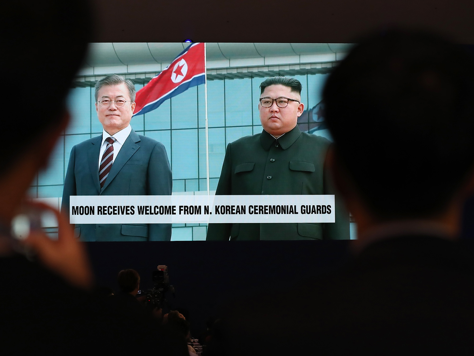 South Korea’s Moon Prods Kim For Peace 70 Years After War - Bloomberg