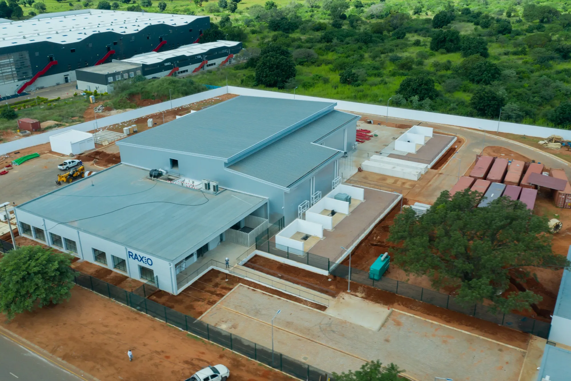 Raxio Group’s data center in Mozambique.