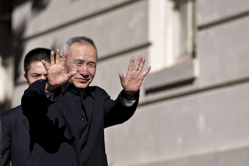 Trade Talks Enter Crunch Time As China's Liu Arrives In U.S. 