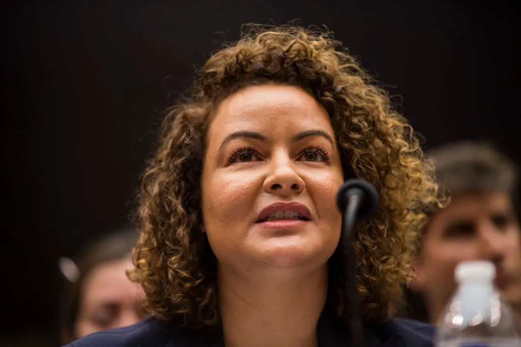 Alexandria Walden of Google LLC's Public Policy and Government Relations Counsel for Free testifies in Washington, D.C., on April 9.&nbsp;