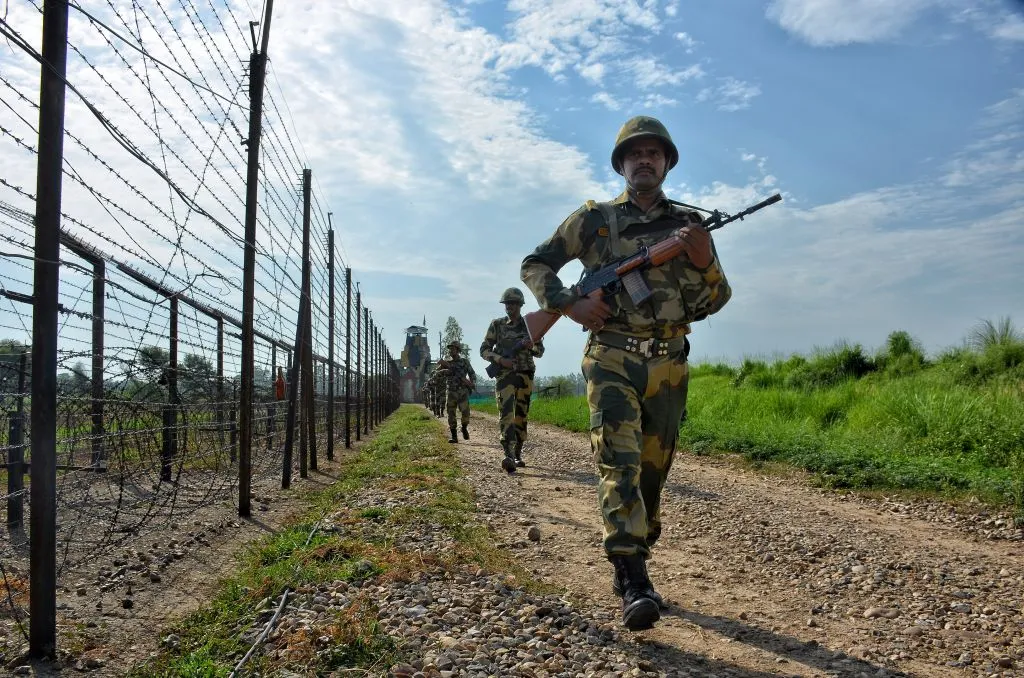 Along the India-Pakistan border, August 2021.
