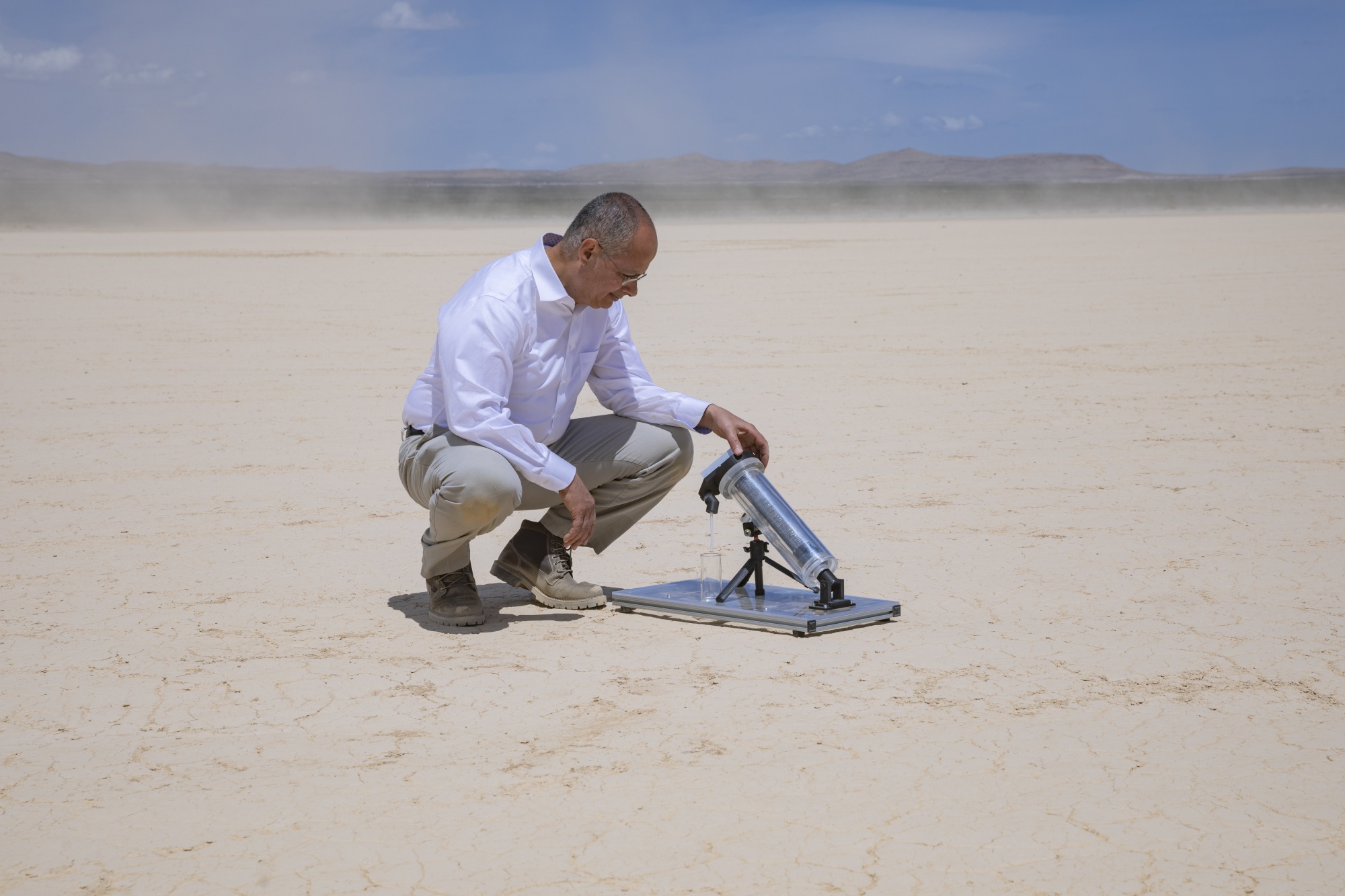 Omar Yaghi is the founder of Atoco and a chemistry professor at the University of California at Berkeley who pioneered materials that can harvest water from air.