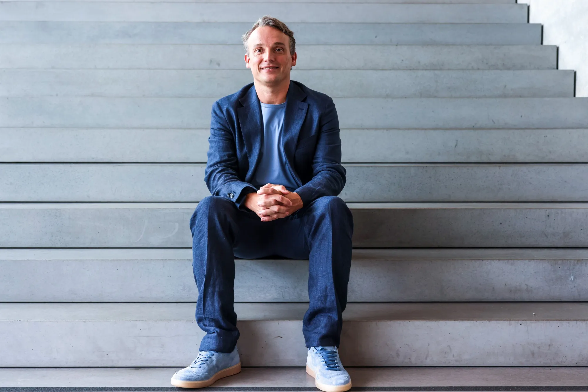 Christian Klein at the SAP campus in Walldorf, Germany.