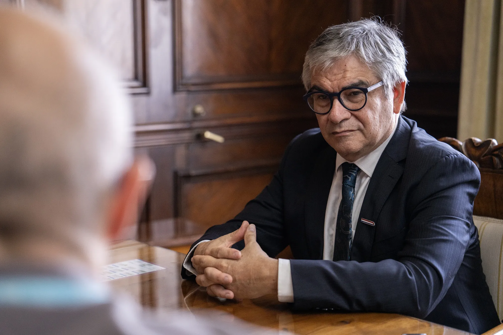 Chile's finance minister Mario Marcel