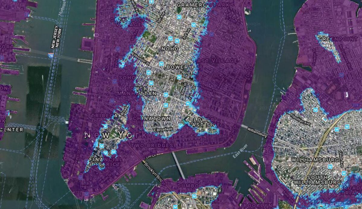 The Rainfall Map That Can Tell You If Your Home Is Doomed - Bloomberg