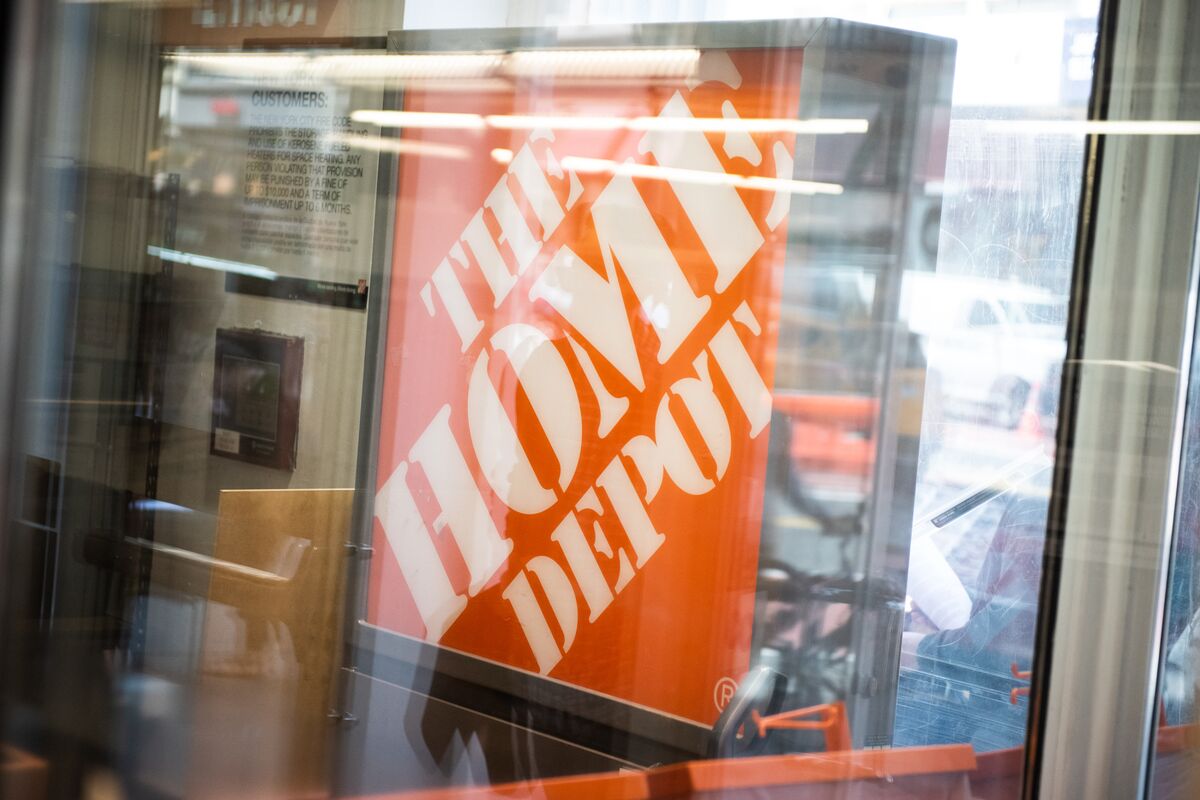 Home Depot Raises Forecast, Easing Concern on Home Spending Bloomberg