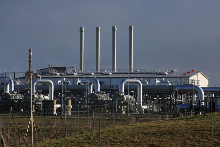 Energy Infrastructure in German Port Town of Lubmin