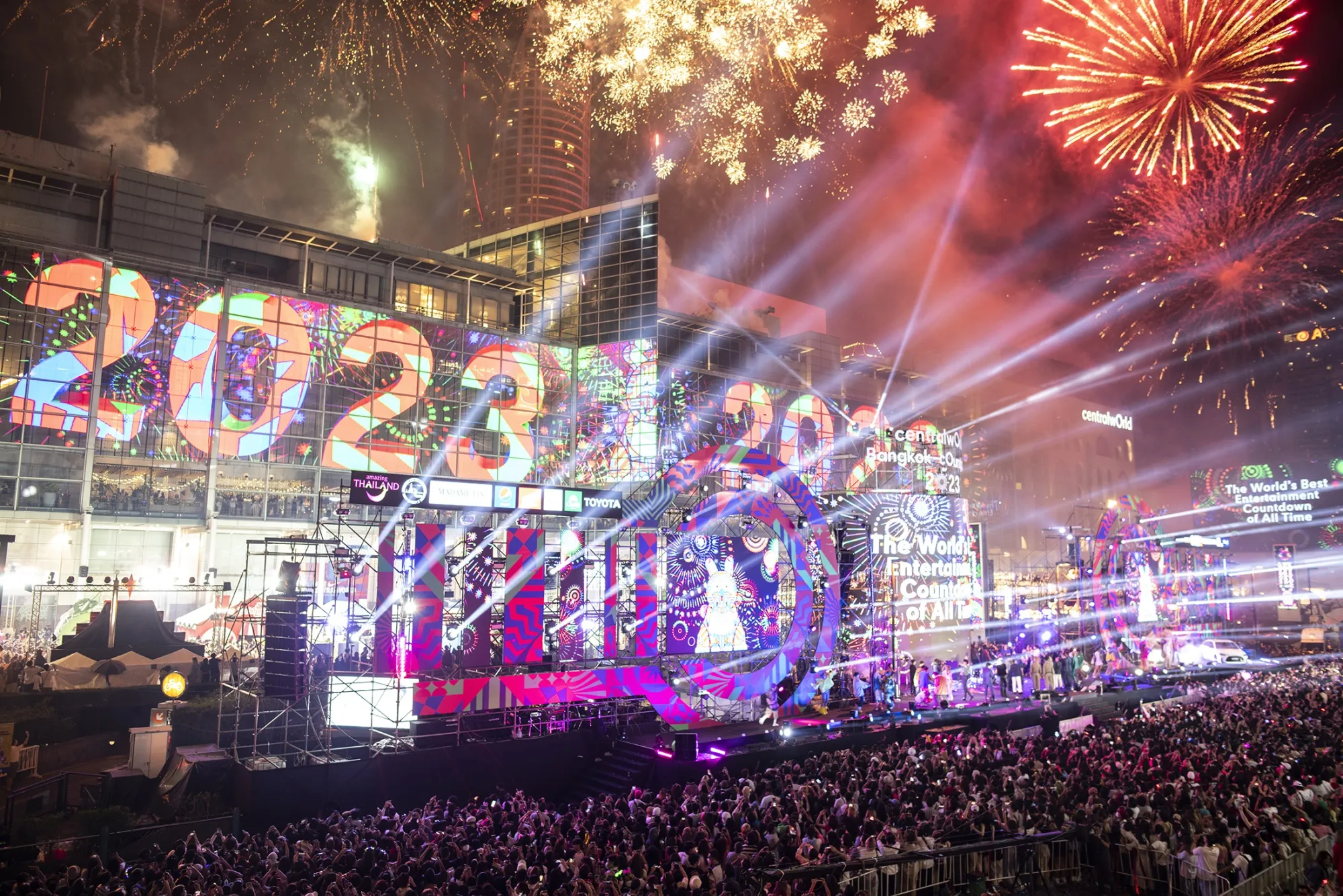 Midnight in Bangkok.