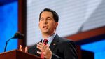 Scott Walker, governor of Wisconsin, speaks at the Republican National Convention (RNC) in Tampa, Florida, U.S., on Tuesday, Aug. 28, 2012.
