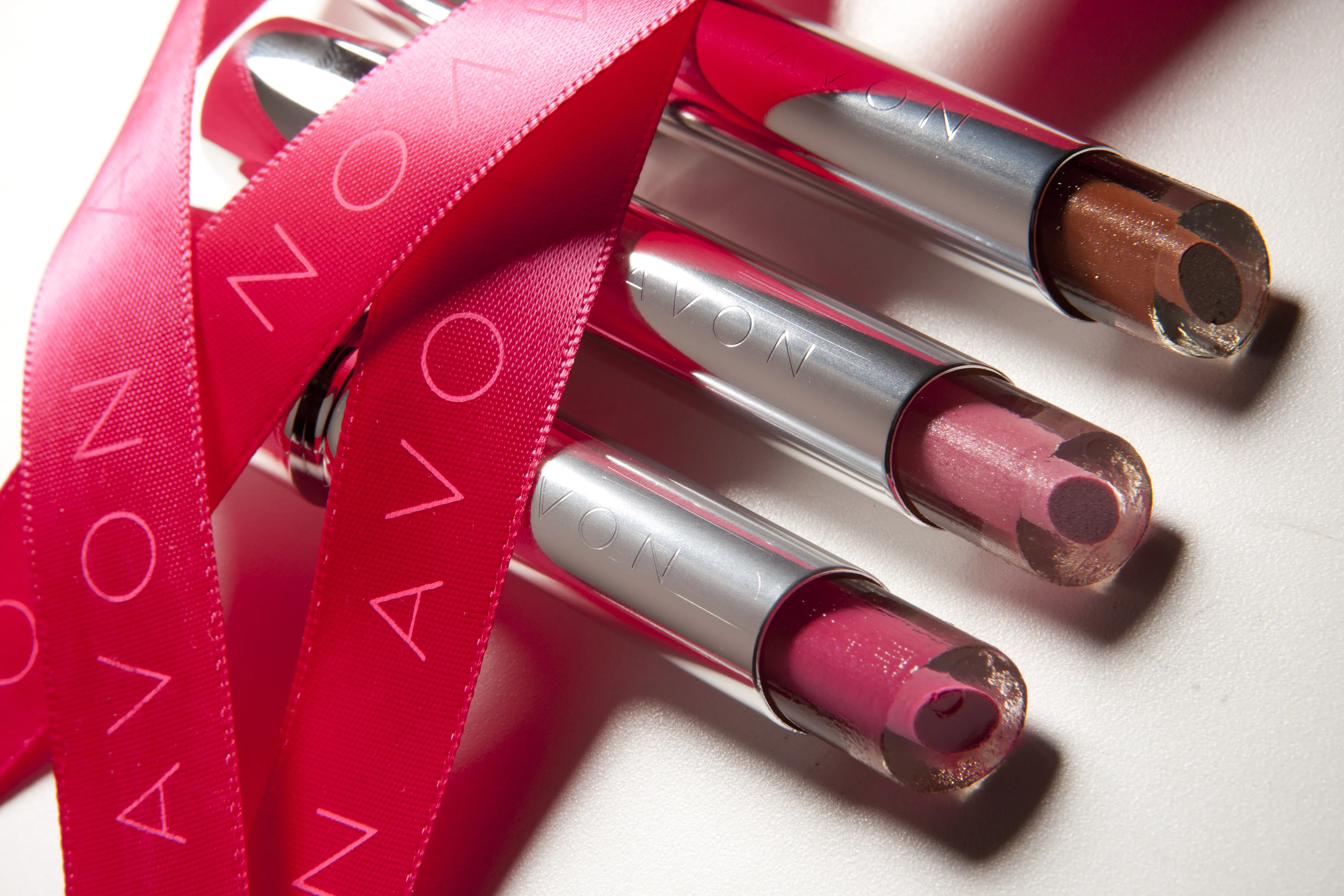 Avon Products Inc. are arranged for a photograph in New York.
