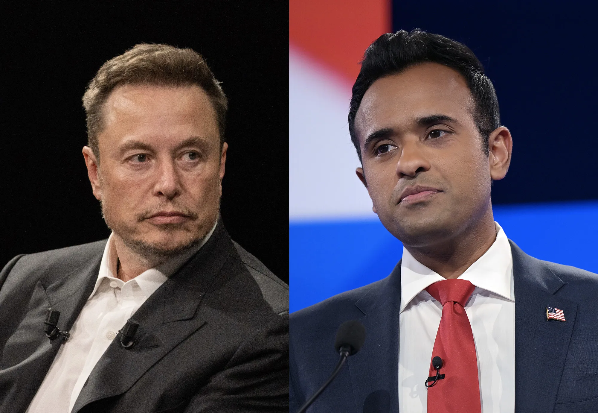 Elon Musk and Vivek Ramaswamy