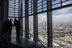 Views Of The Financial District As Goldman CEO Blankfein Tweets About Spending 'A Lot More Time' In Frankfurt
