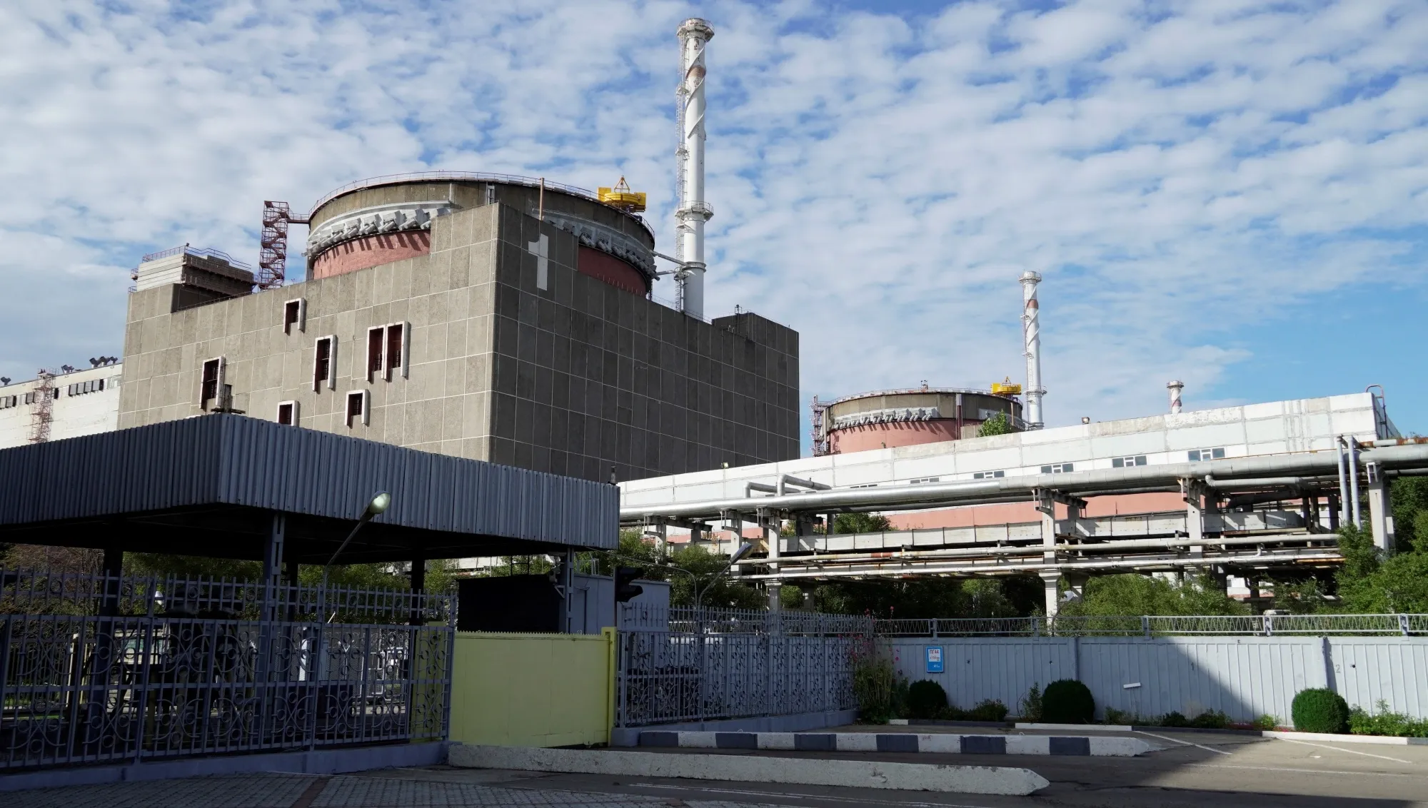 Zaporizhzhia Nuclear Power Plant in Ukraine.
