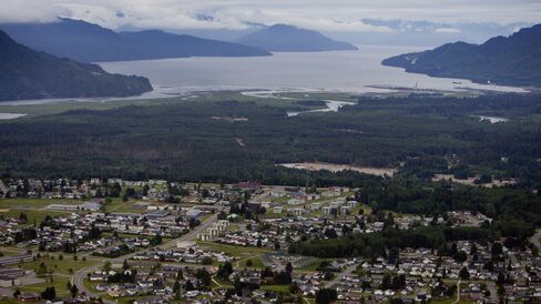 Douglas Channel in British Columbia.