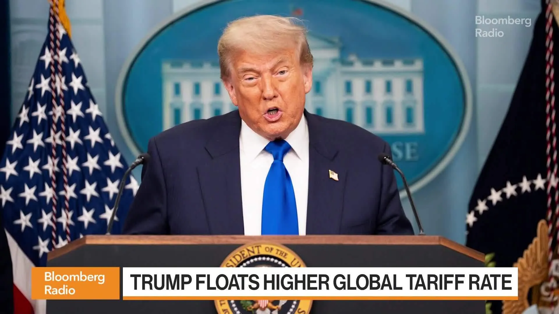 Watch Trump Escalates Canada Trade Fight With 35% Tariff Threat - Bloomberg