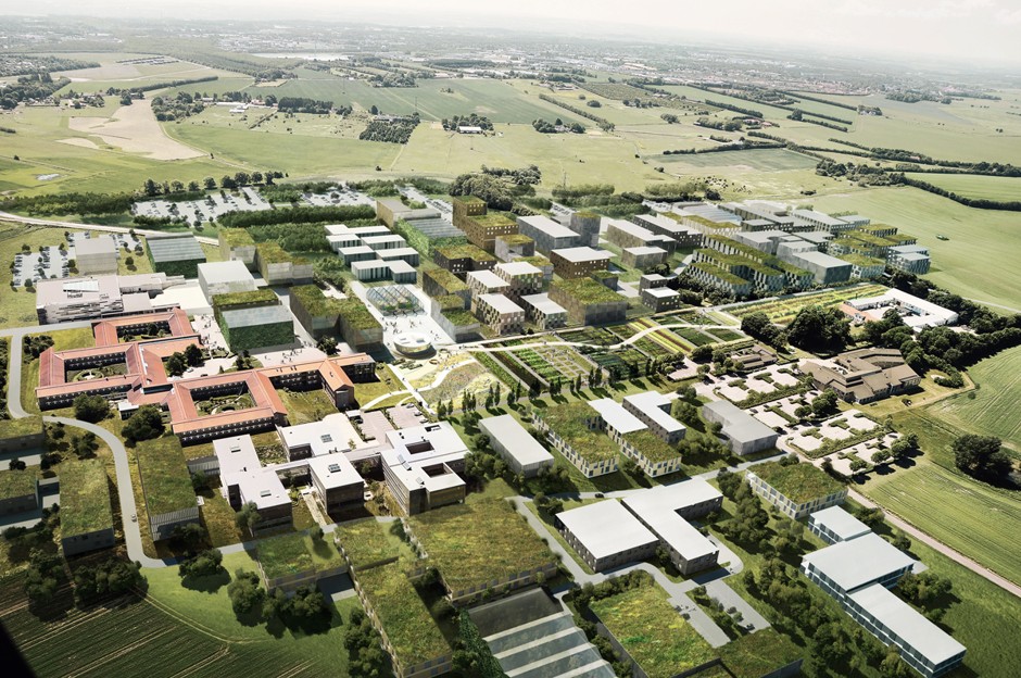 The vision for Agro Food Park outside of Aarhus.