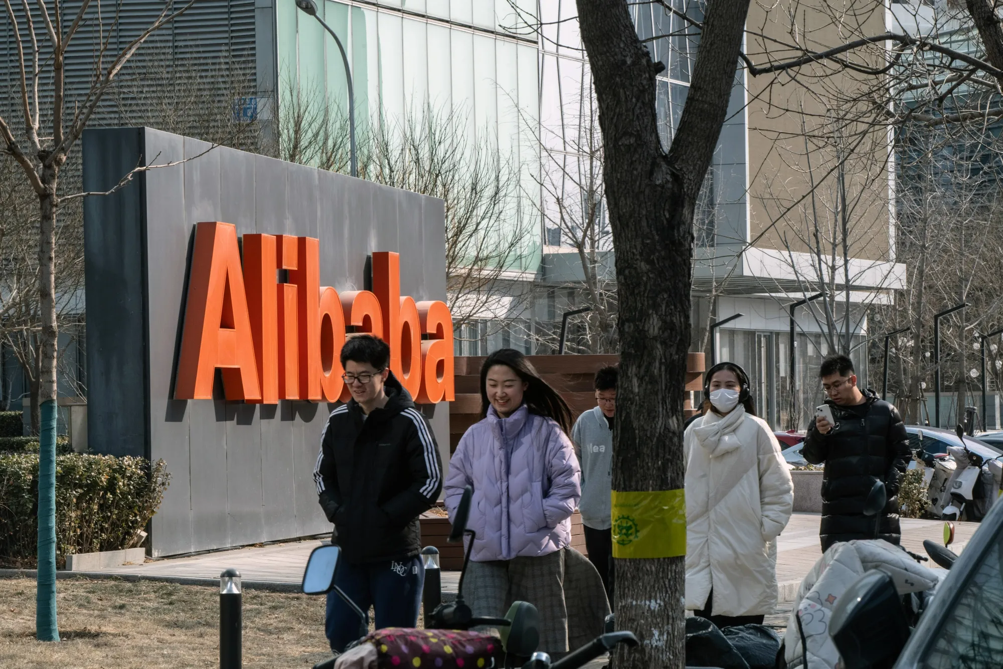 Sigange for Alibaba Group Holding Ltd. in Beijing.