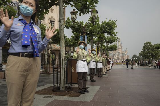 Disneyland Shanghai Reopens to New World of Masks, Distance