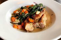 Look for more braises, such as pork shoulder with squash from Coperta in Denver.