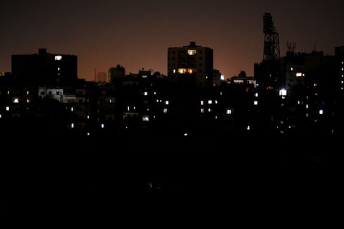 Power cuts in Cairo